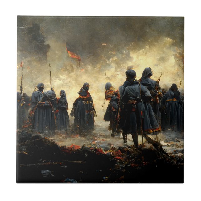 Attack the place ceramic tile (Front)