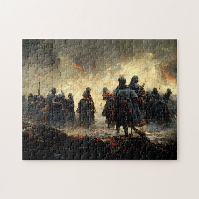 Attack the place jigsaw puzzle (Horizontal)