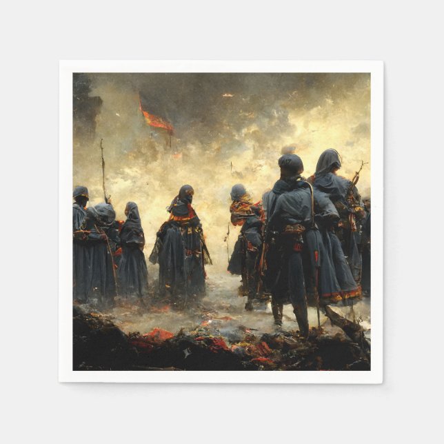 Attack the place napkin (Front)