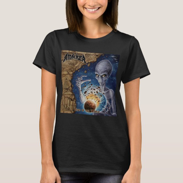 Attacker - Sins of the World album 2016 T-Shirt (Front)