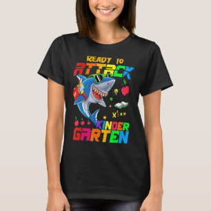 Attacking Kindergarten Teacher Student Back To Sch T-Shirt