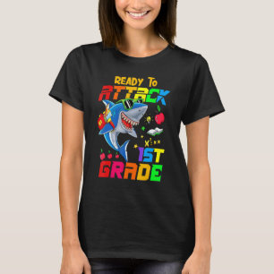 Attacking Pre 1st Grade Teacher Student Back To Sc T-Shirt