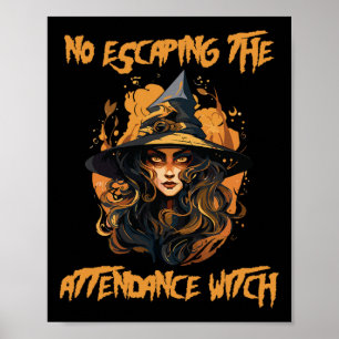 Attendance Clerk School Admin Attendance Secretary Poster