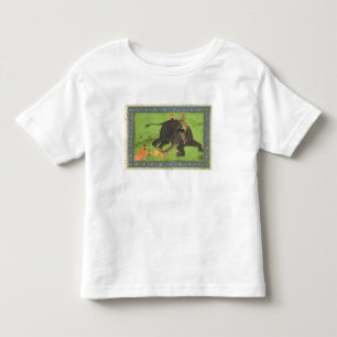Attendants rescue a fallen man from an enraged ele toddler T-Shirt