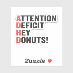 Attention Deficit Hey Doughnuts Adhd Neurodiversit