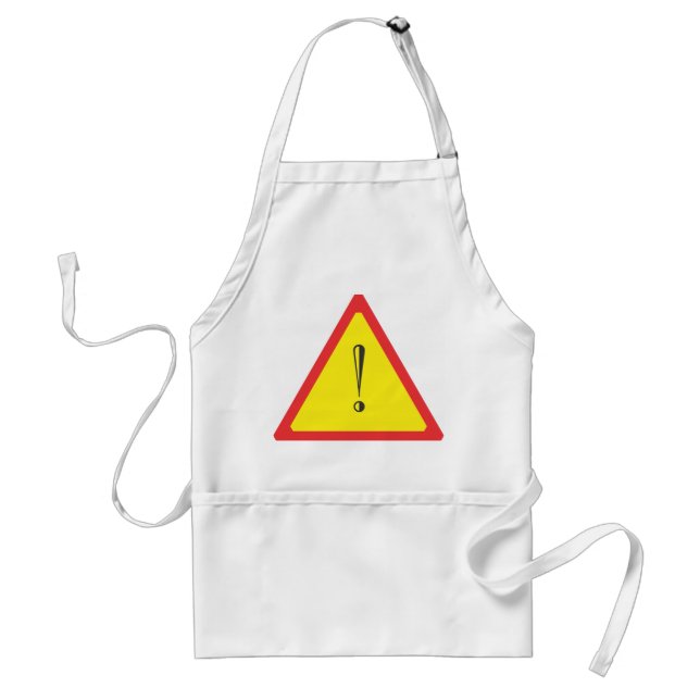 Attention Sign Standard Apron (Front)