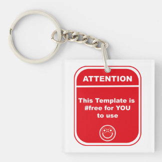 Attention This Template is #free to use Cutomize   Key Ring