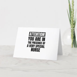 Attention you are in the presnce of a very special holiday card