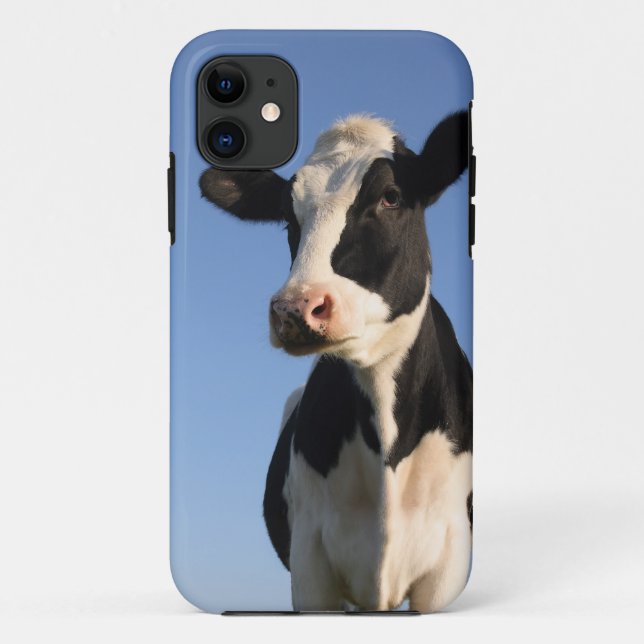 Attentive cow Case-Mate iPhone case (Back)