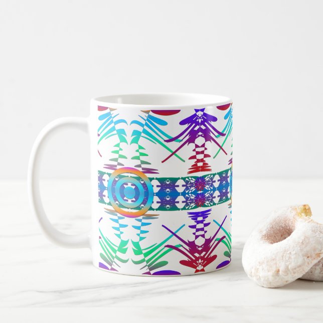 Attentive Eye to all Trends Coffee Mug (With Donut)