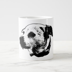 Attentive Gaze Terrier Mix Coffee Mug