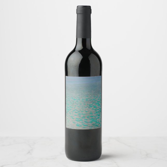Attersee - Gustav Klimt Wine Label (Front)