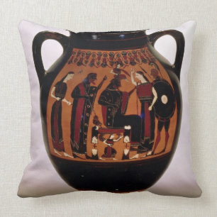 Attic black-figure amphora depicting the Birth of Cushion