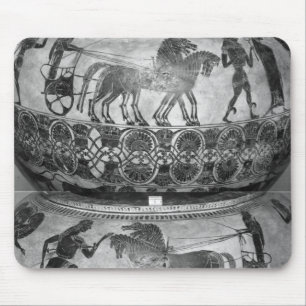 Attic black-figure dinos mouse pad