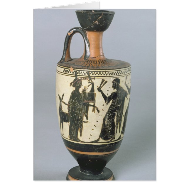 Attic black-figure lekythos (Front)