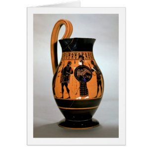 Attic black-figure olpe depicting Athena Confronti