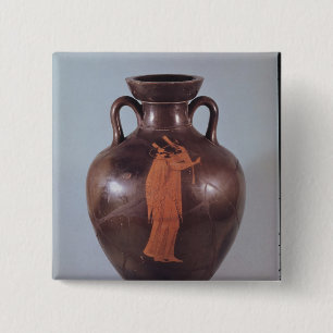 Attic red figure amphora 15 cm square badge