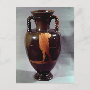 Attic red-figure amphora postcard