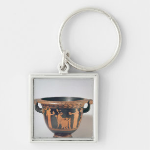 Attic red-figure bell krater, c.450-440 BC Key Ring