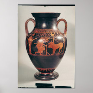 Attic red-figure belly amphora poster