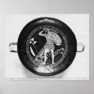 Attic red-figure cup poster