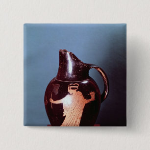Attic red-figure oinochoe 15 cm square badge