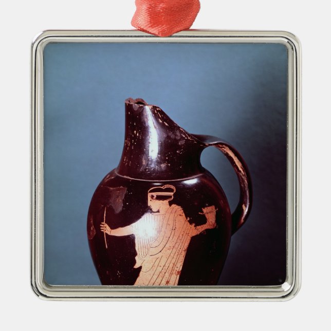 Attic red-figure oinochoe metal ornament (Front)