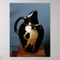 Attic red-figure oinochoe