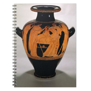 Attic red-figure stamnos depicting the Infant Hera Notebook