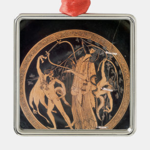 Attic red-figure vase metal tree decoration