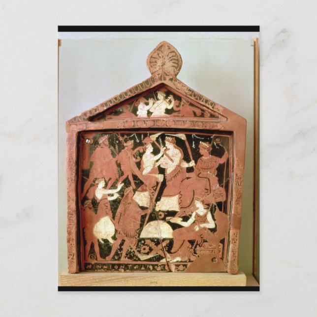 Attic votive tablet postcard (Front)