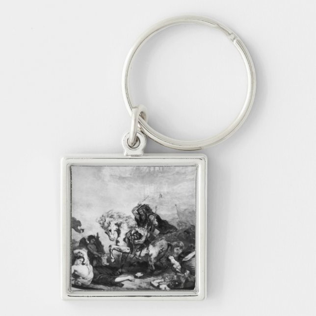 Attila the Hun  and his hordes Key Ring (Front)
