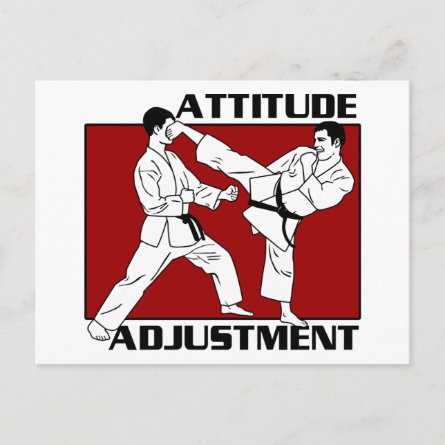 Attitude Adjustment Postcard (Front)