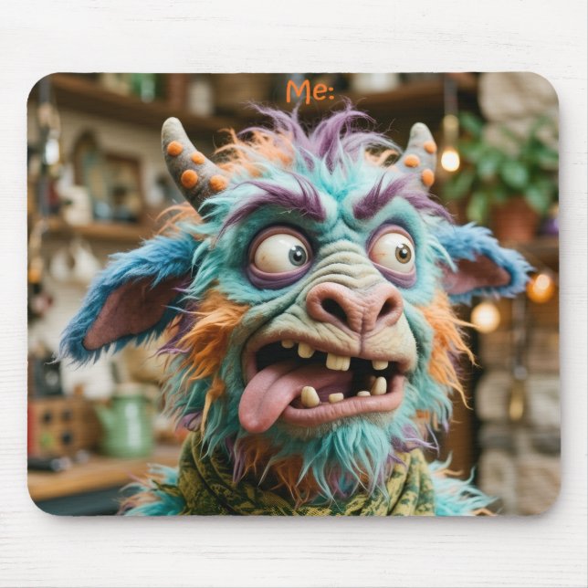 Attitude Aplenty Mouse Pad (Front)