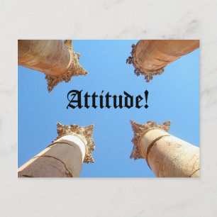 Attitude, Attitude! Postcard