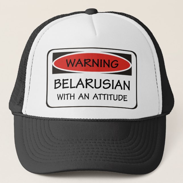 Attitude Belarusian Trucker Hat (Front)