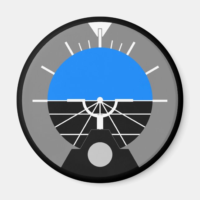 Attitude Indicator Gauge Magnet (Front)