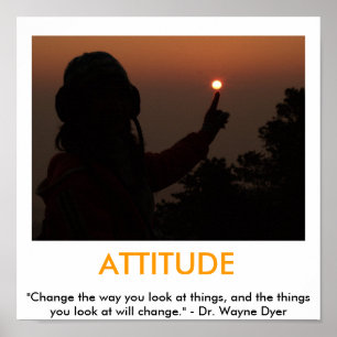 ATTITUDE motivational poster