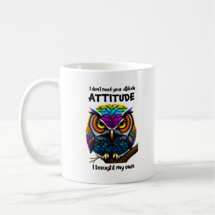 Attitude Owl Mug