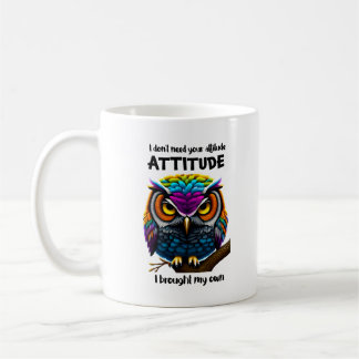 Attitude Owl Mug
