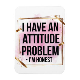 Attitude Problem Magnet