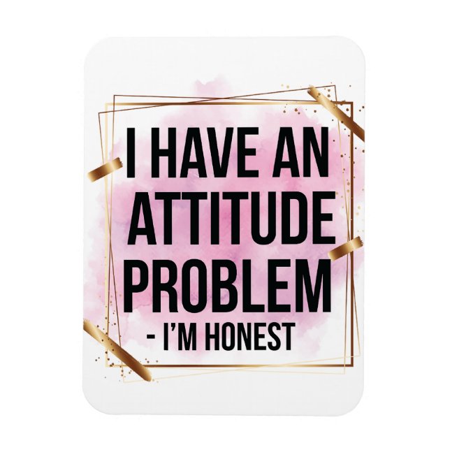 Attitude Problem Magnet (Vertical)