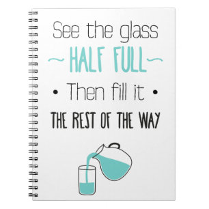 Attitude, Successs, Hsppiness, Motivational Quote Notebook