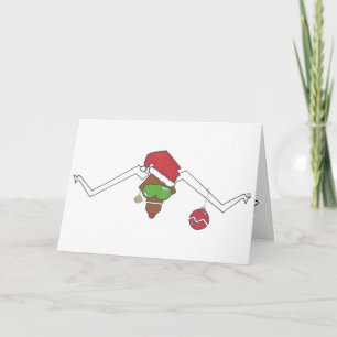 Attitudinous Animals® Lone Star Steer Christmas Holiday Card