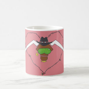 Attitudinous Animals® Lone Star Steer Valentine's Coffee Mug