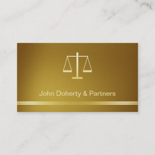 ATTORNEY AT LAW - Business Card