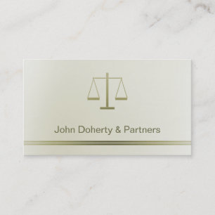 ATTORNEY AT LAW - Business Card