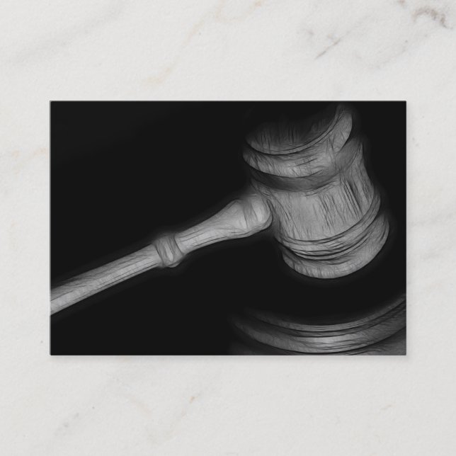 Attorney At Law Business Card (Front)