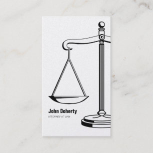 ATTORNEY AT LAW - Business Card