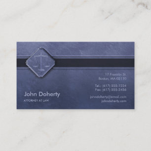 ATTORNEY AT LAW - Business Card